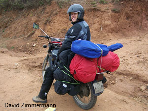 David Zimmermann and Sarah, Minsk Motorbike Touring Vietnam March 2007