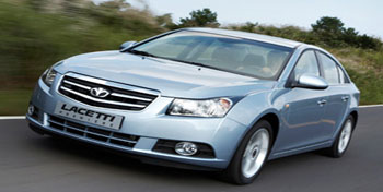 GM Daewoo Lacetti 4 Seats White or Sky Blue