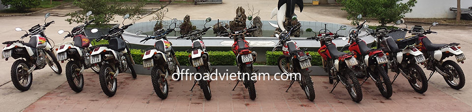 Honda dirtbike XR Baja 250cc Black, Front and Back Disc brake, XL Degree 250cc White, Front and Back Disc brake