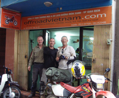 Offroad Vietnam motorcycle adventure office