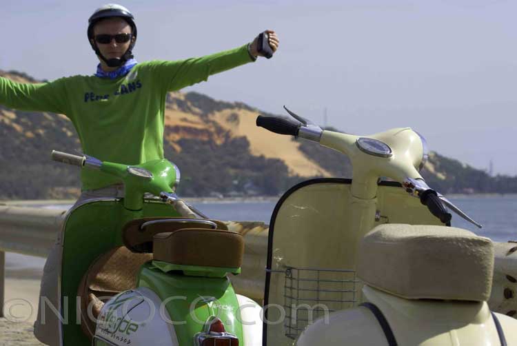 Classic Vespa Vietnam Travel